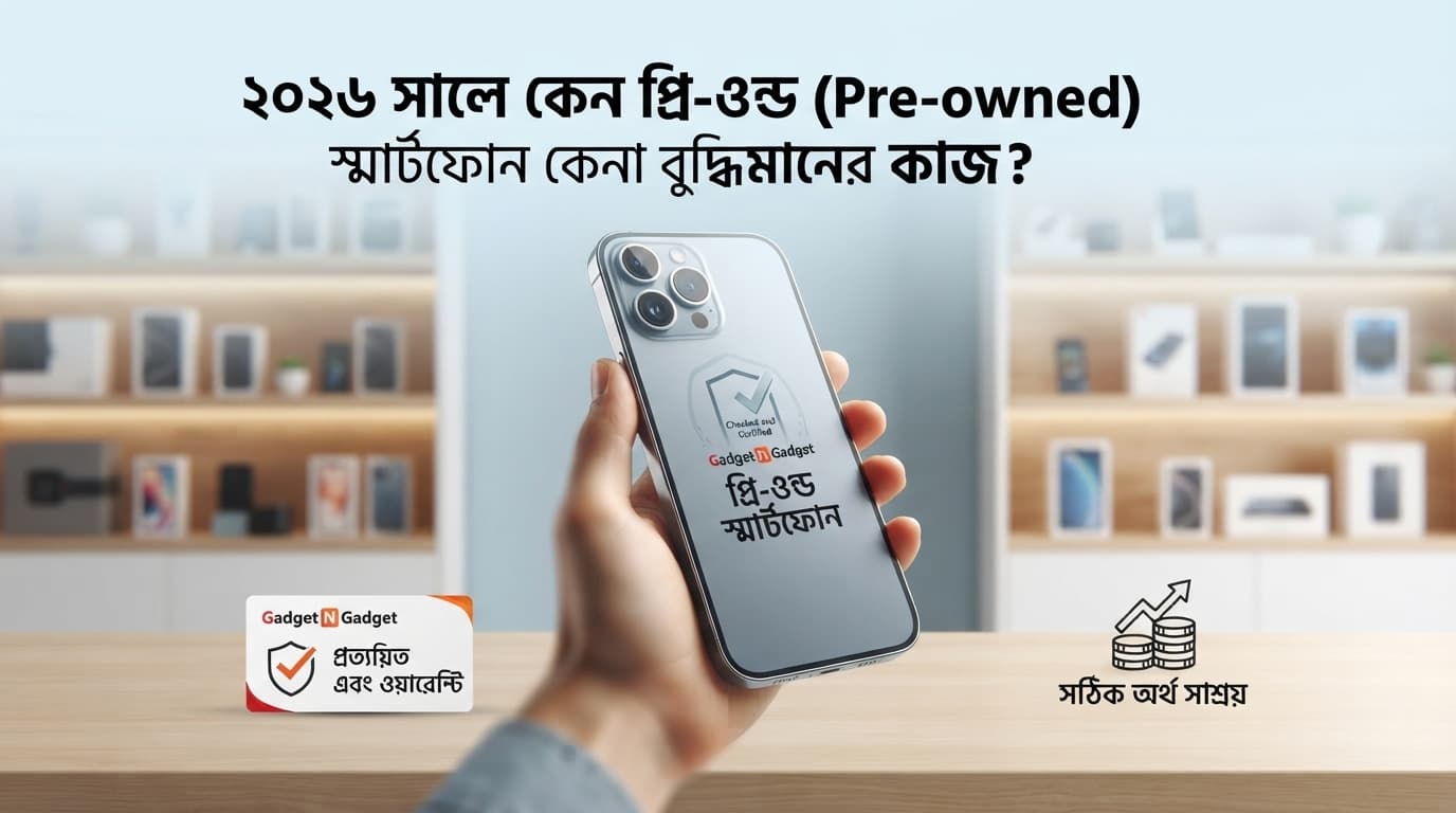 ২০২৬ সালে কেন প্রি-ওন্ড (Pre-owned) স্মার্টফোন কেনা বুদ্ধিমানের কাজ?