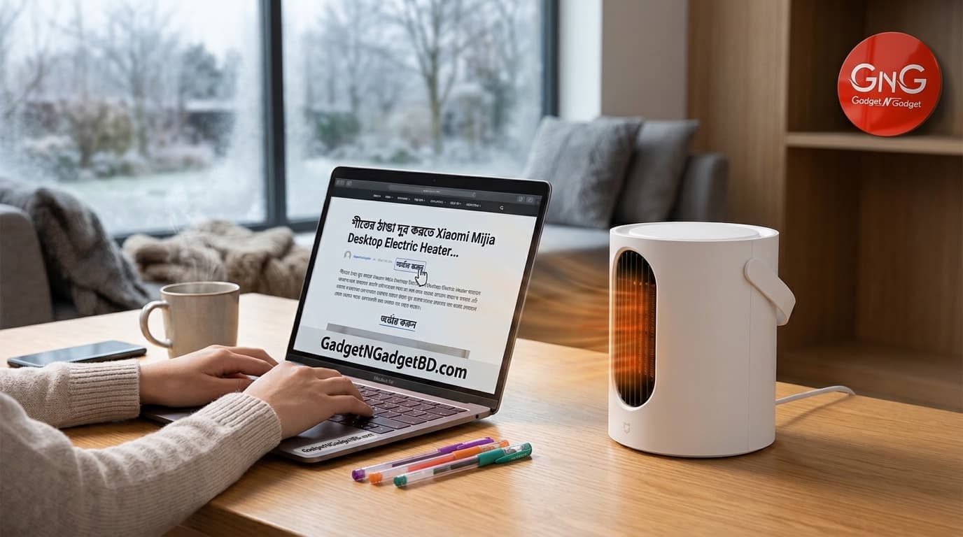 শীতের ঠান্ডা দূর করতে Xiaomi Mijia Desktop Electric Heater: অফিস ও বাসার টেবিলের সেরা সঙ্গী!