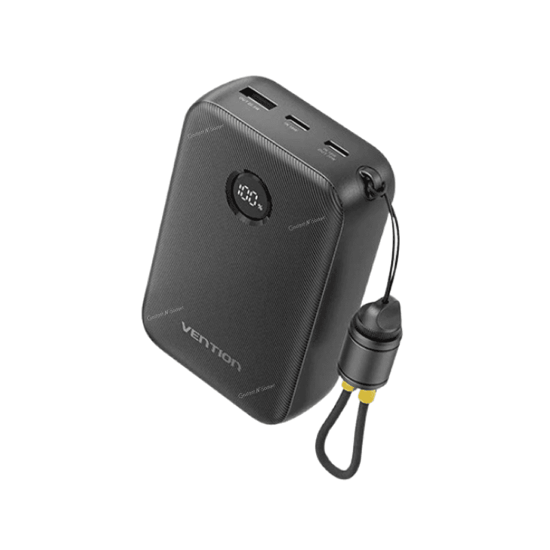 VENTION FKBB0-C 20000mAh 22.5W Power Bank with Built-in Type-C Cable