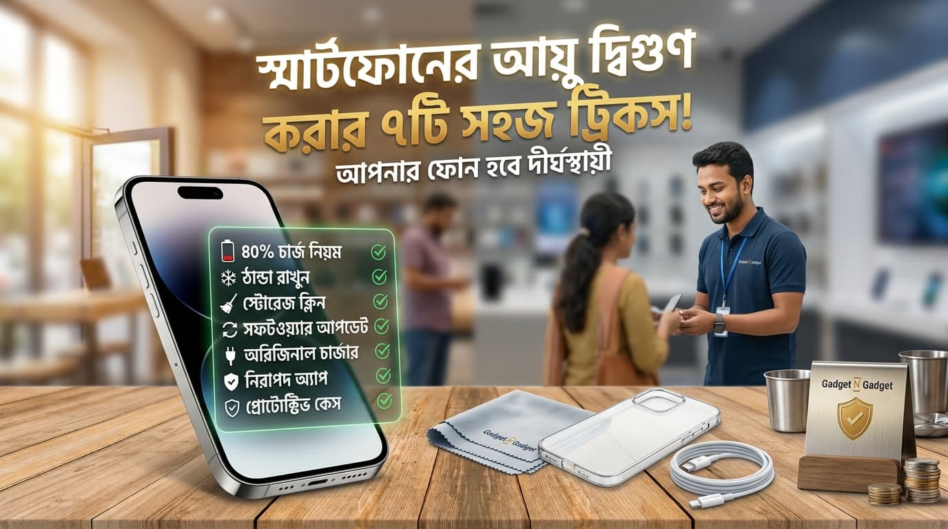 স্মার্টফোনের আয়ু দ্বিগুণ করার ৭টি সহজ ট্রিকস: আপনার ফোন বছরের পর বছর থাকবে নতুনের মতো!
